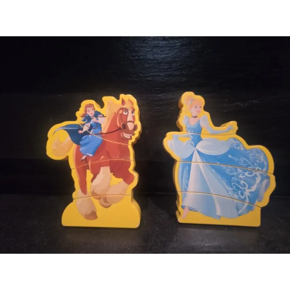 Disney Princess Replacement Belle And Cinderella Block Characters